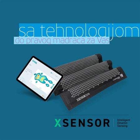 XSENSOR tehnologijom do odgovarajućeg madraca!